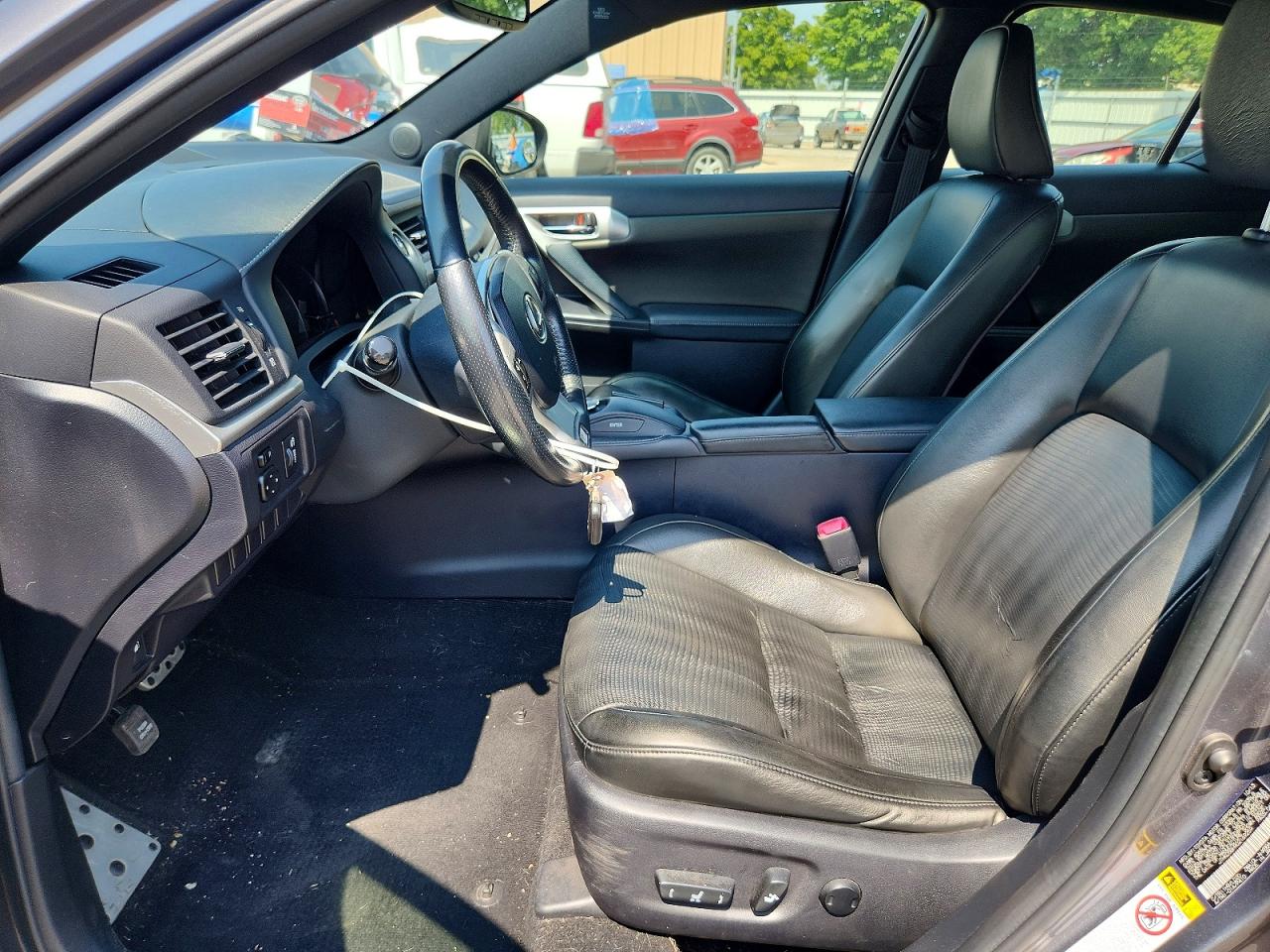 2013 Lexus Ct 200 Gray vin: JTHKD5BH9D2169259