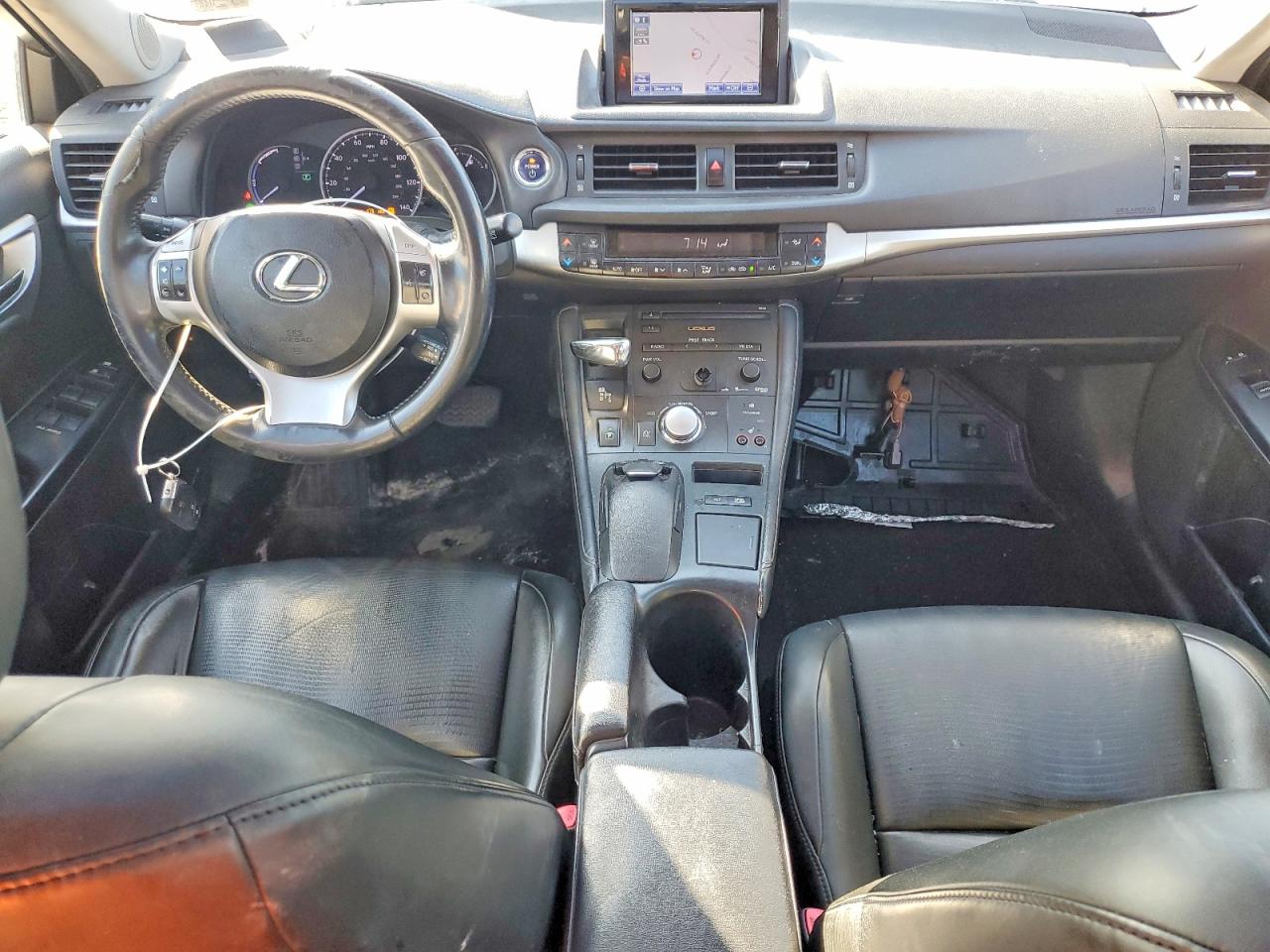 2013 Lexus Ct 200 White vin: JTHKD5BH9D2171514