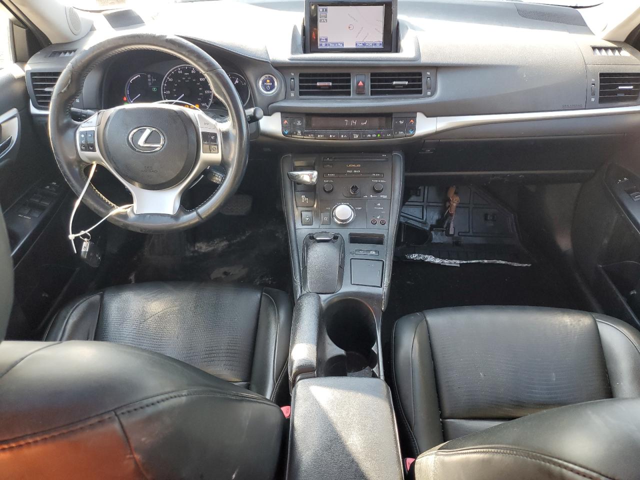 2013 Lexus Ct 200 White vin: JTHKD5BH9D2171514 Damage: Right Front Carpet, Worn, Replacement Required