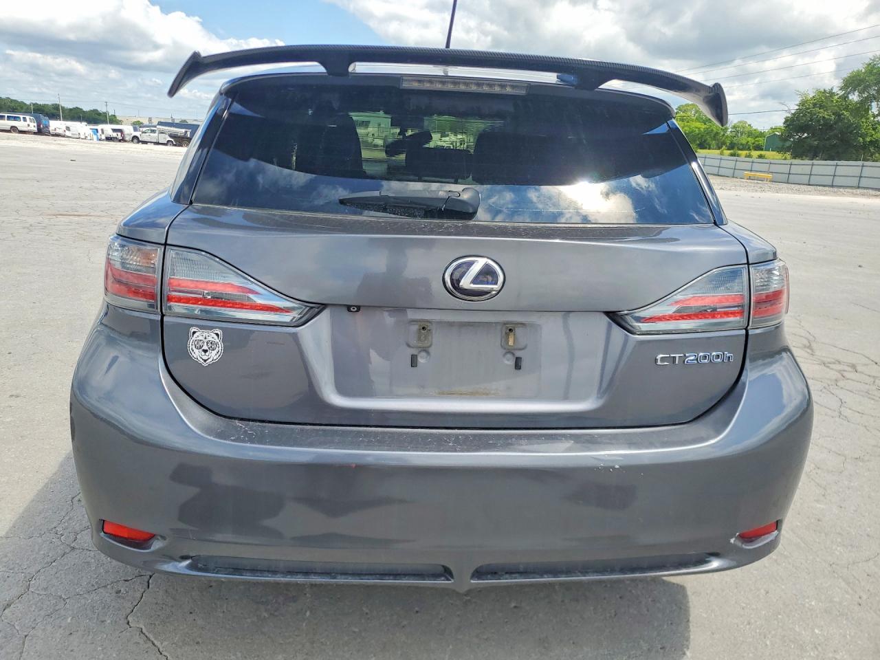 2013 Lexus Ct 200 Gray vin: JTHKD5BH9D2172727