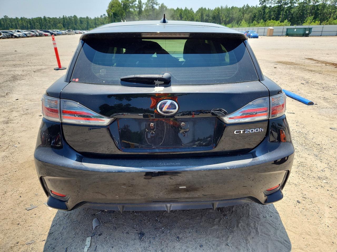 2014 Lexus Ct 200 Black vin: JTHKD5BH9E2174463