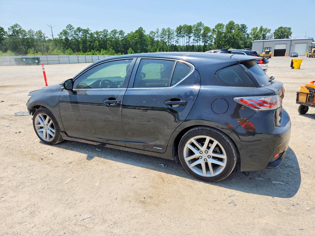2014 Lexus Ct 200 Black vin: JTHKD5BH9E2174463