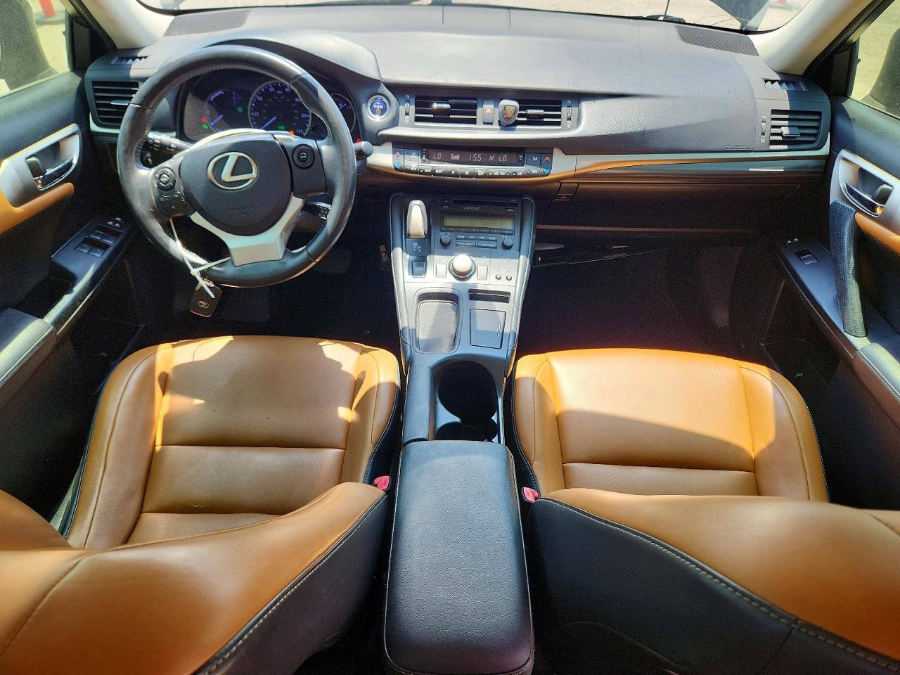 2014 Lexus Ct 200 Black vin: JTHKD5BH9E2174463