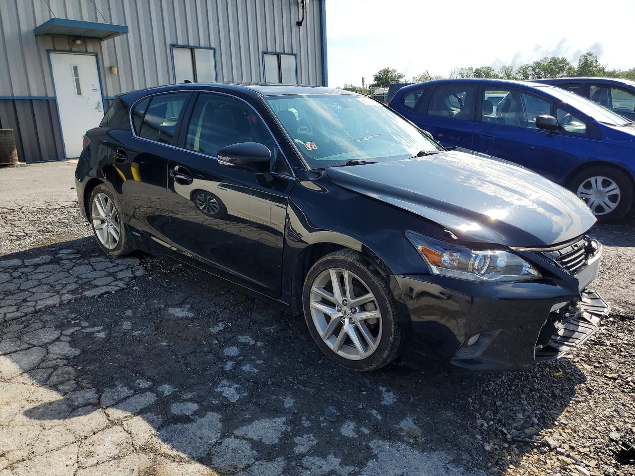 2014 Lexus Ct 200 Black vin: JTHKD5BH9E2177413