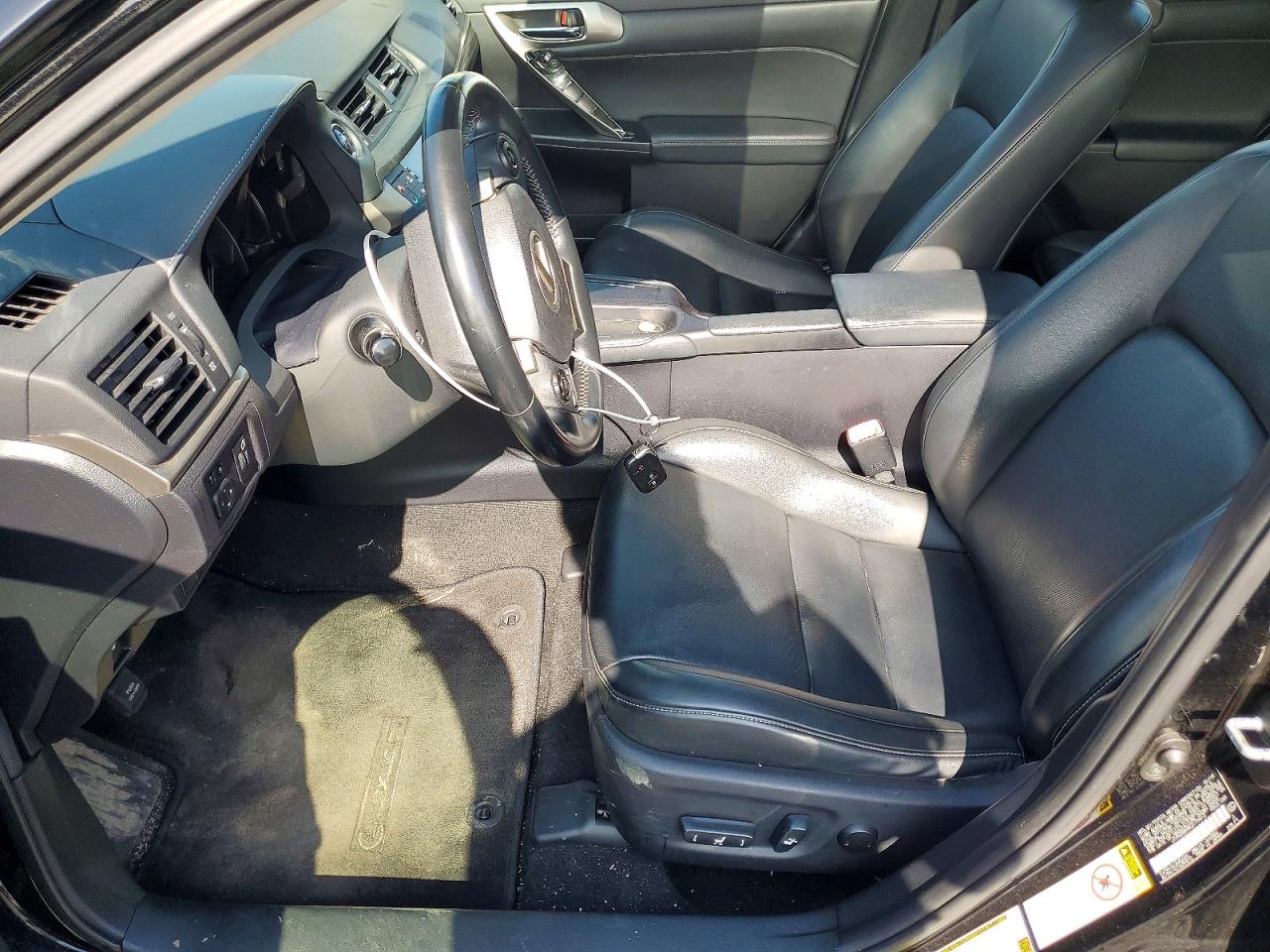 2014 Lexus Ct 200 Black vin: JTHKD5BH9E2177413