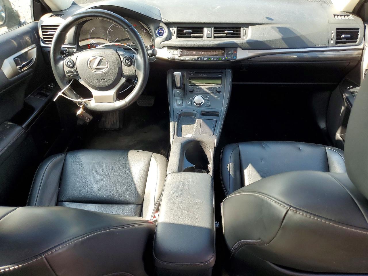 2014 Lexus Ct 200 Black vin: JTHKD5BH9E2177413