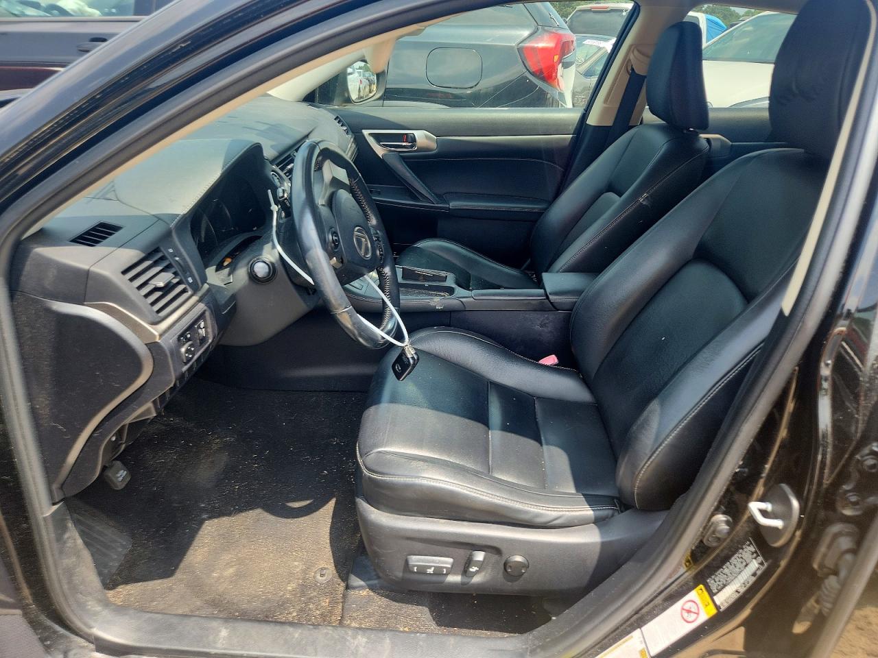 2014 Lexus Ct 200 Black vin: JTHKD5BH9E2177461