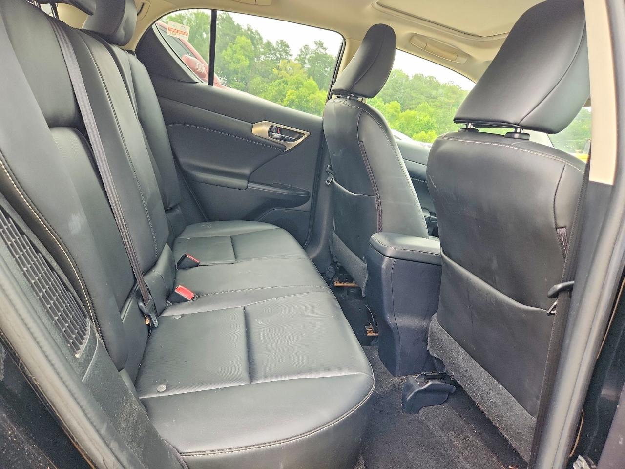 2014 Lexus Ct 200 Black vin: JTHKD5BH9E2177461