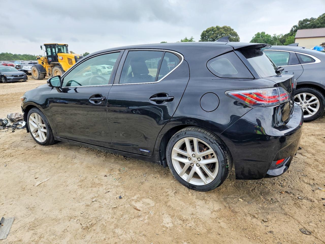 2014 Lexus Ct 200 Black vin: JTHKD5BH9E2177461