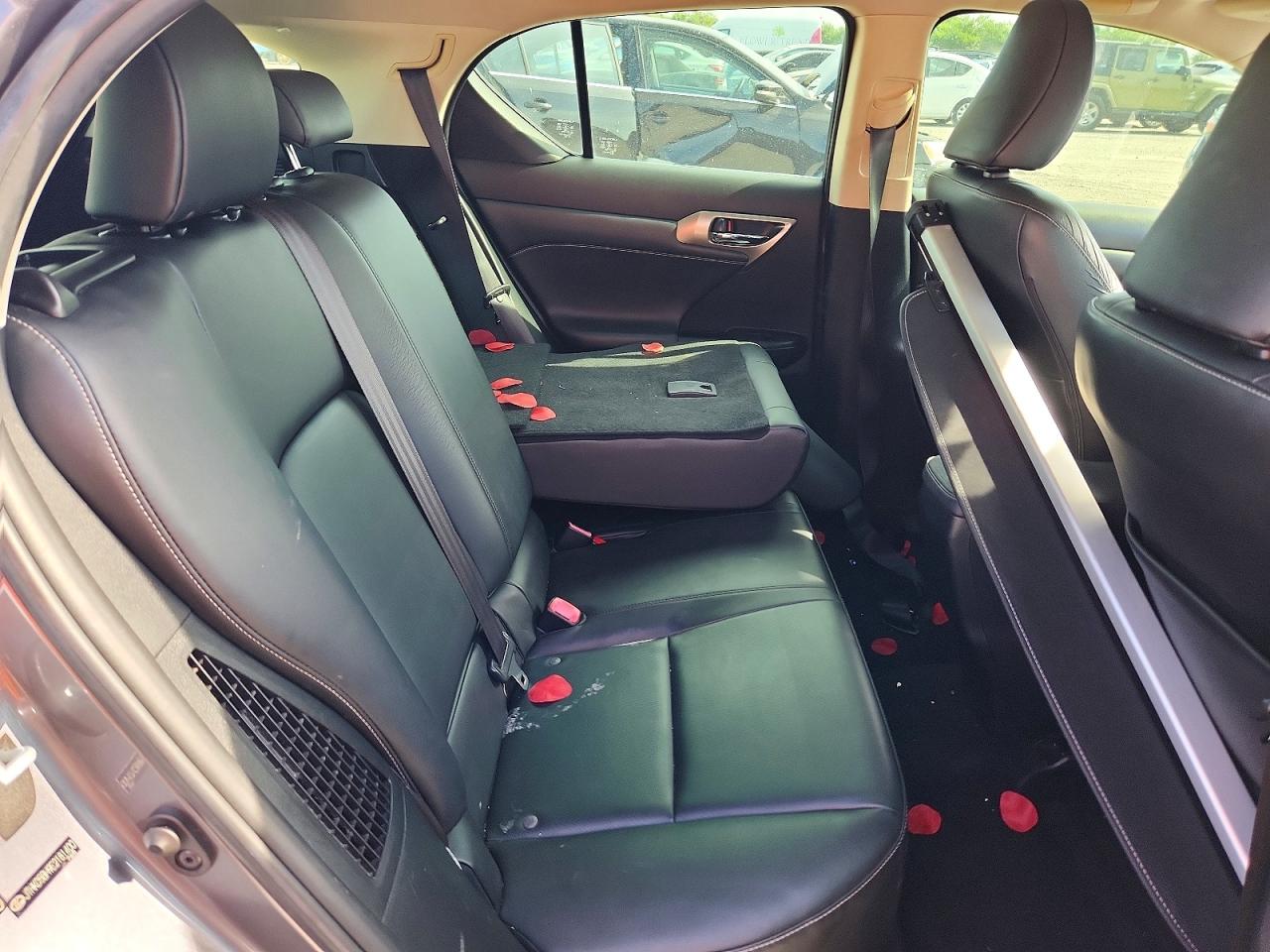 2014 Lexus Ct 200 Gray vin: JTHKD5BH9E2181400
