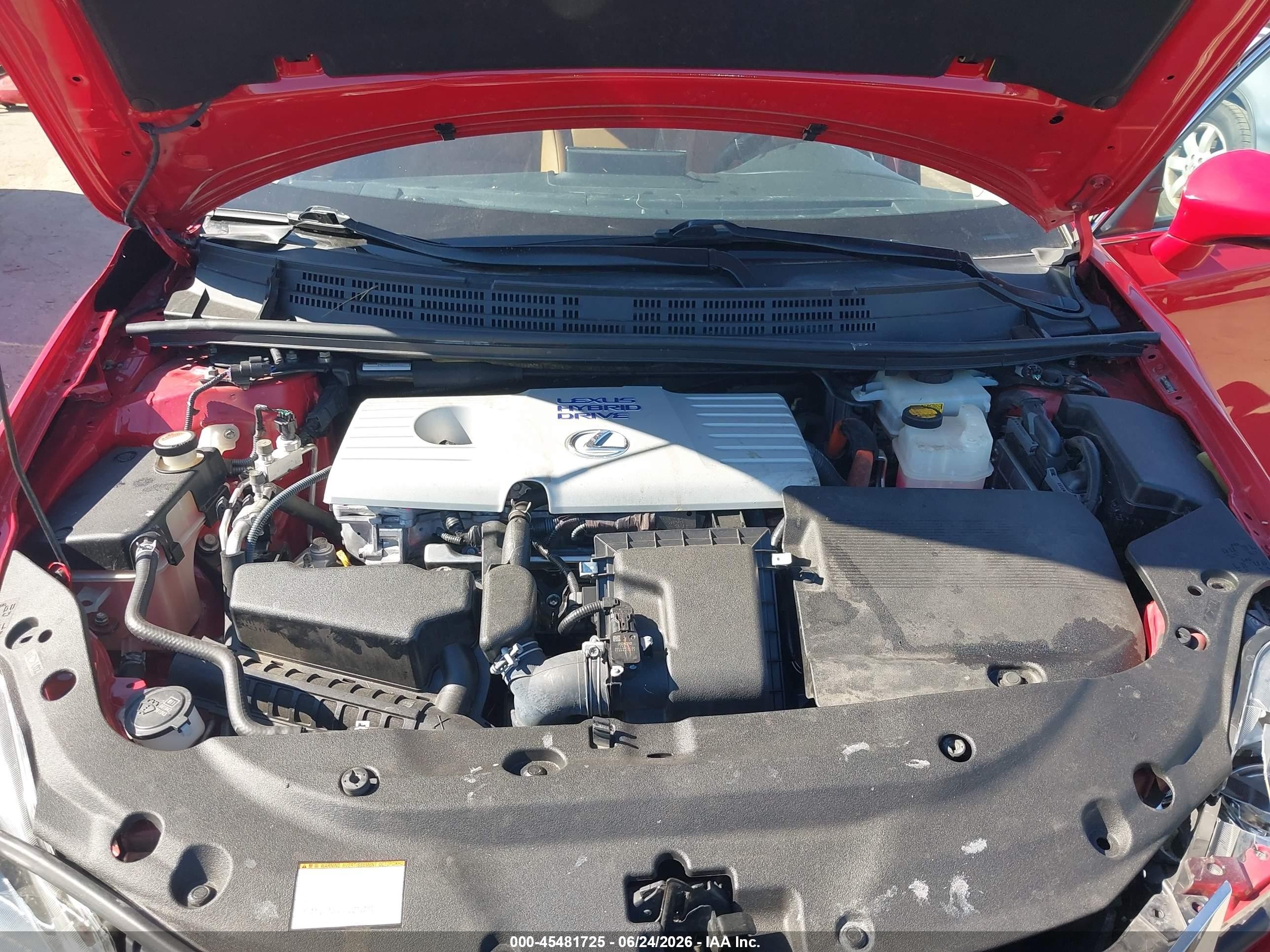 2014 Lexus Ct 200h Red vin: JTHKD5BH9E2188685