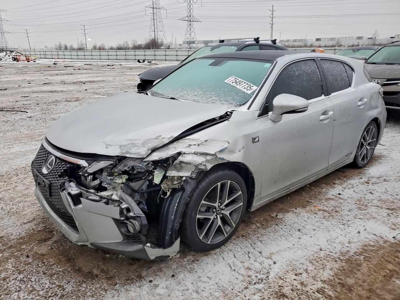 2014 Lexus Ct 200 Серебряный vin: JTHKD5BH9E2193997