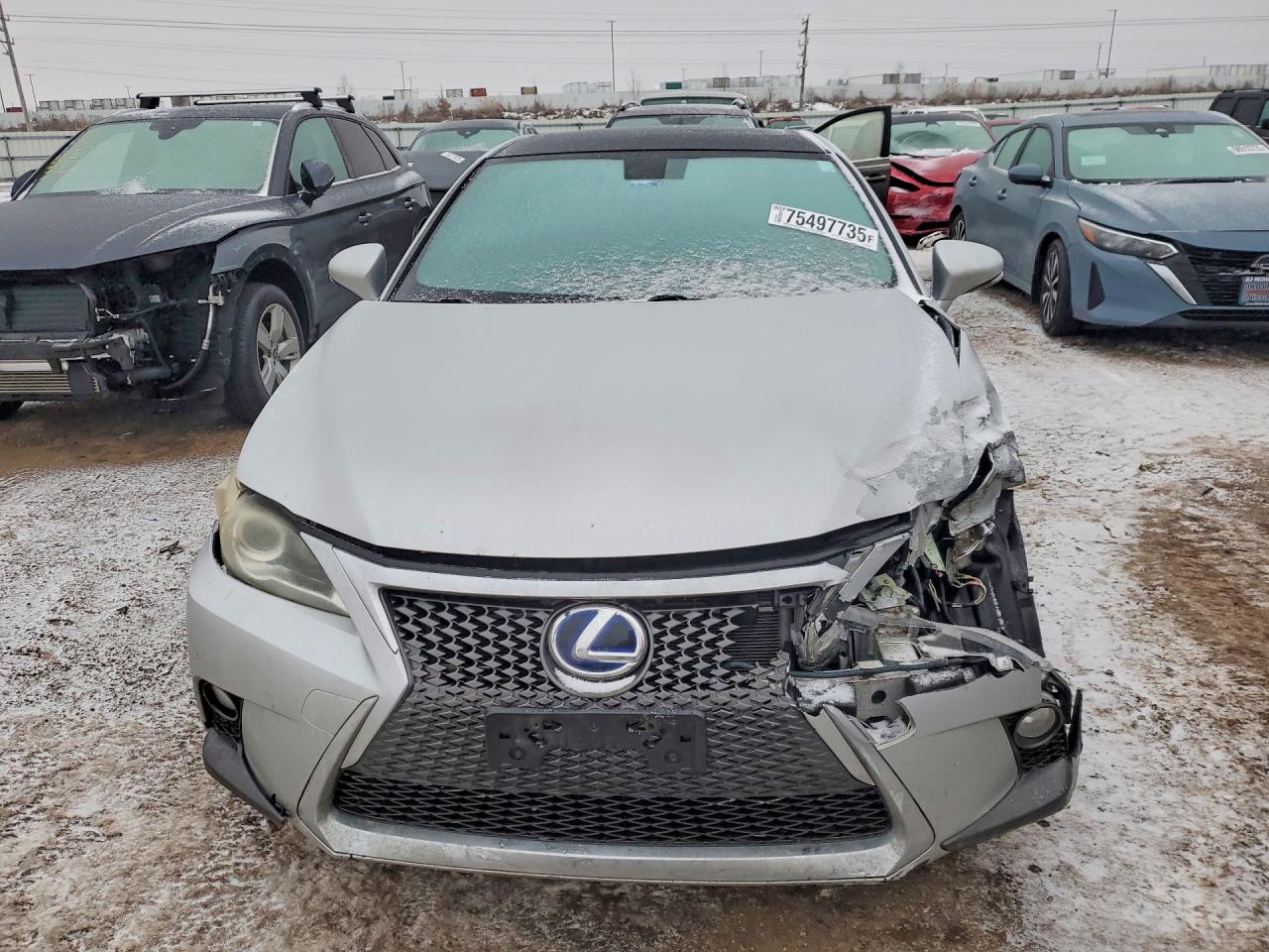 2014 Lexus Ct 200 Серебряный vin: JTHKD5BH9E2193997