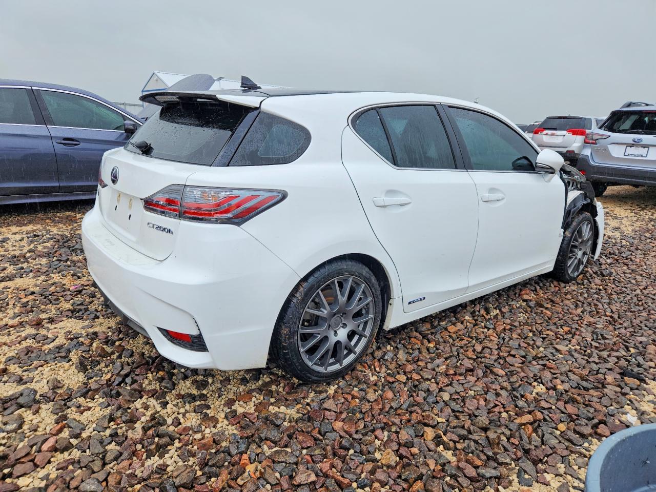 2015 Lexus Ct 200 Белый vin: JTHKD5BH9F2216700