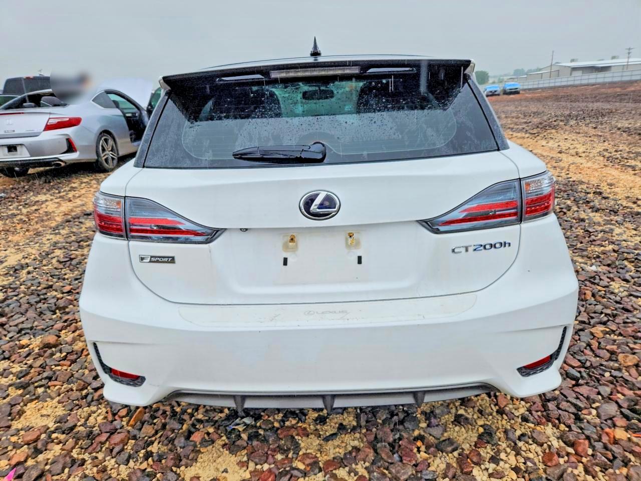 2015 Lexus Ct 200 Белый vin: JTHKD5BH9F2216700