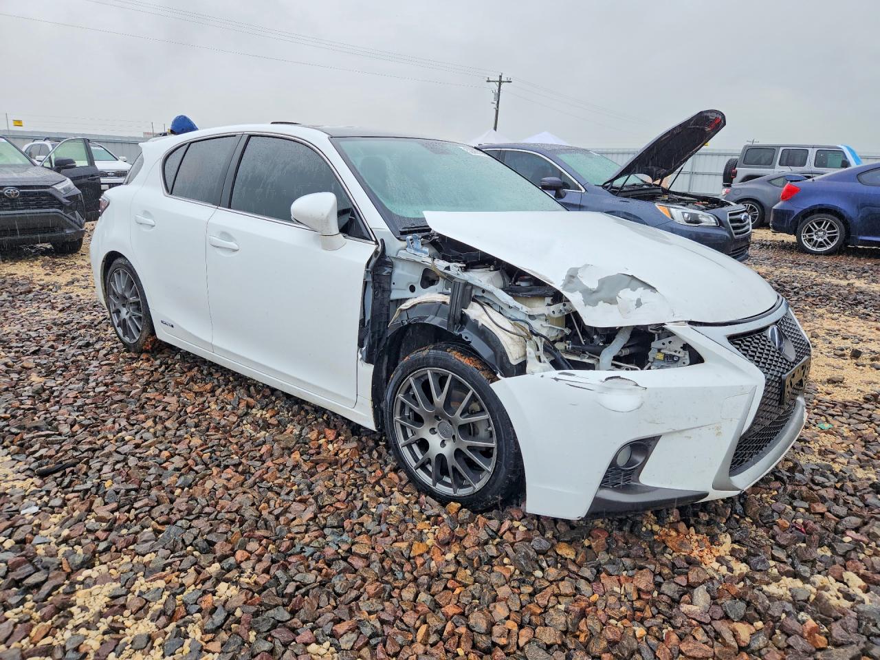 2015 Lexus Ct 200 Белый vin: JTHKD5BH9F2216700