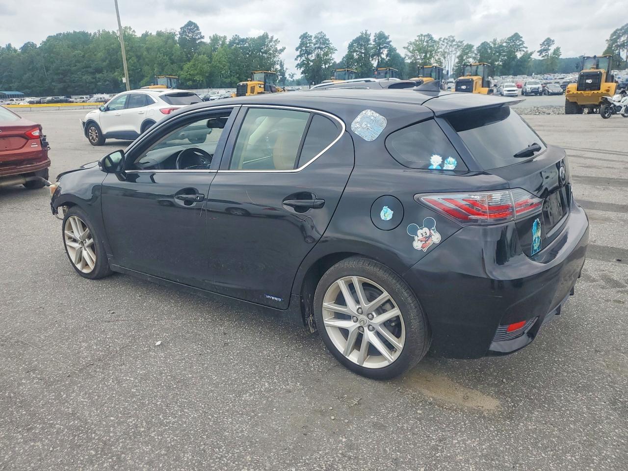 2015 Lexus Ct 200 Black vin: JTHKD5BH9F2218737