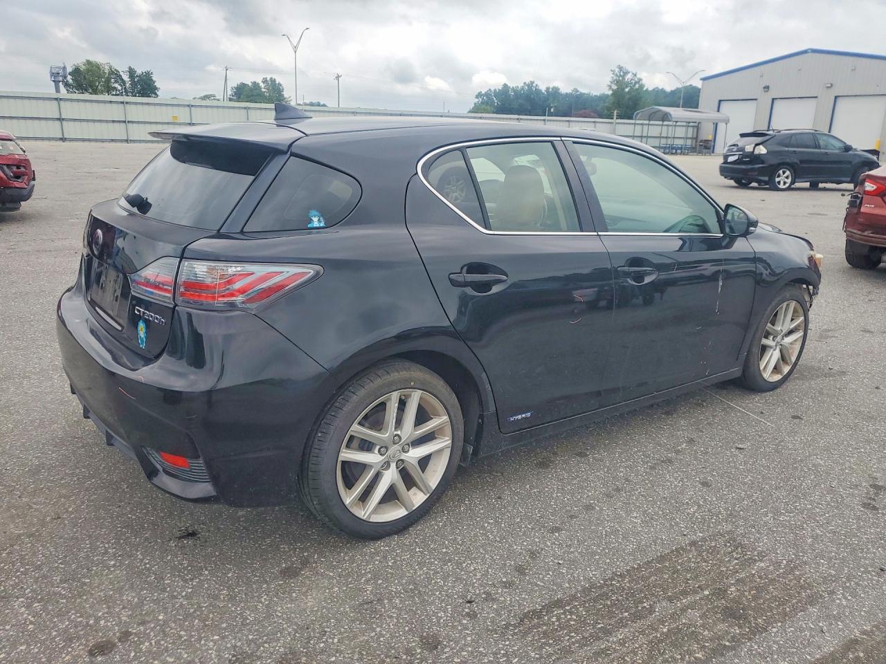 2015 Lexus Ct 200 Black vin: JTHKD5BH9F2218737