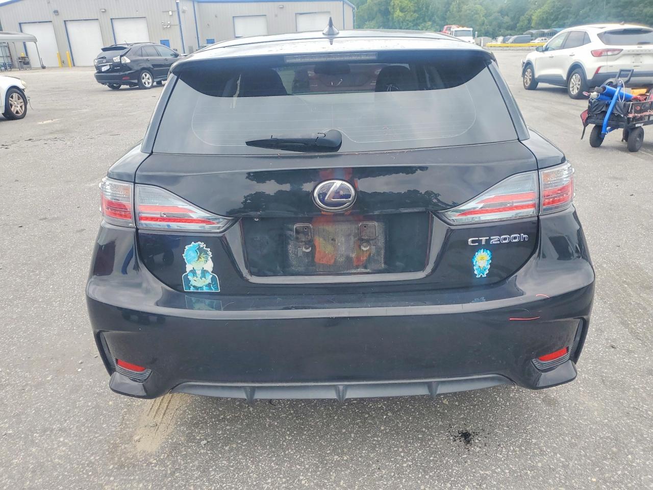 2015 Lexus Ct 200 Black vin: JTHKD5BH9F2218737