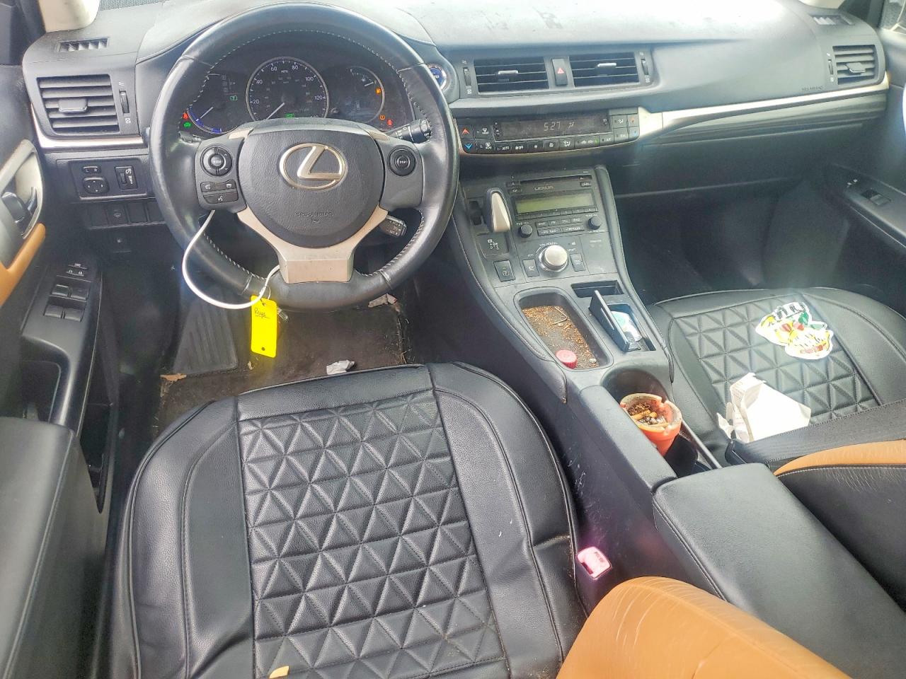 2015 Lexus Ct 200 Black vin: JTHKD5BH9F2218737