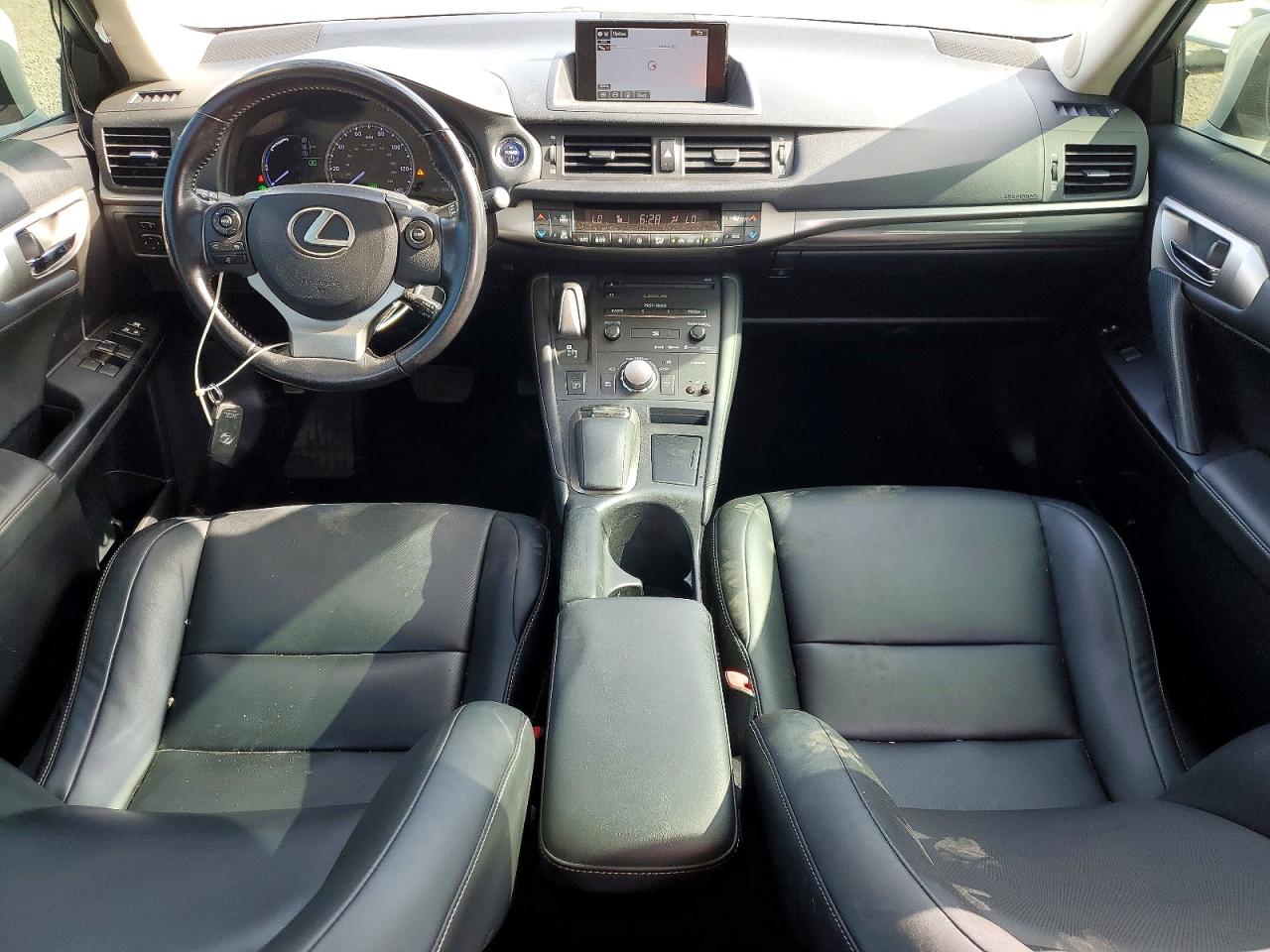 2015 Lexus Ct 200 White vin: JTHKD5BH9F2232699