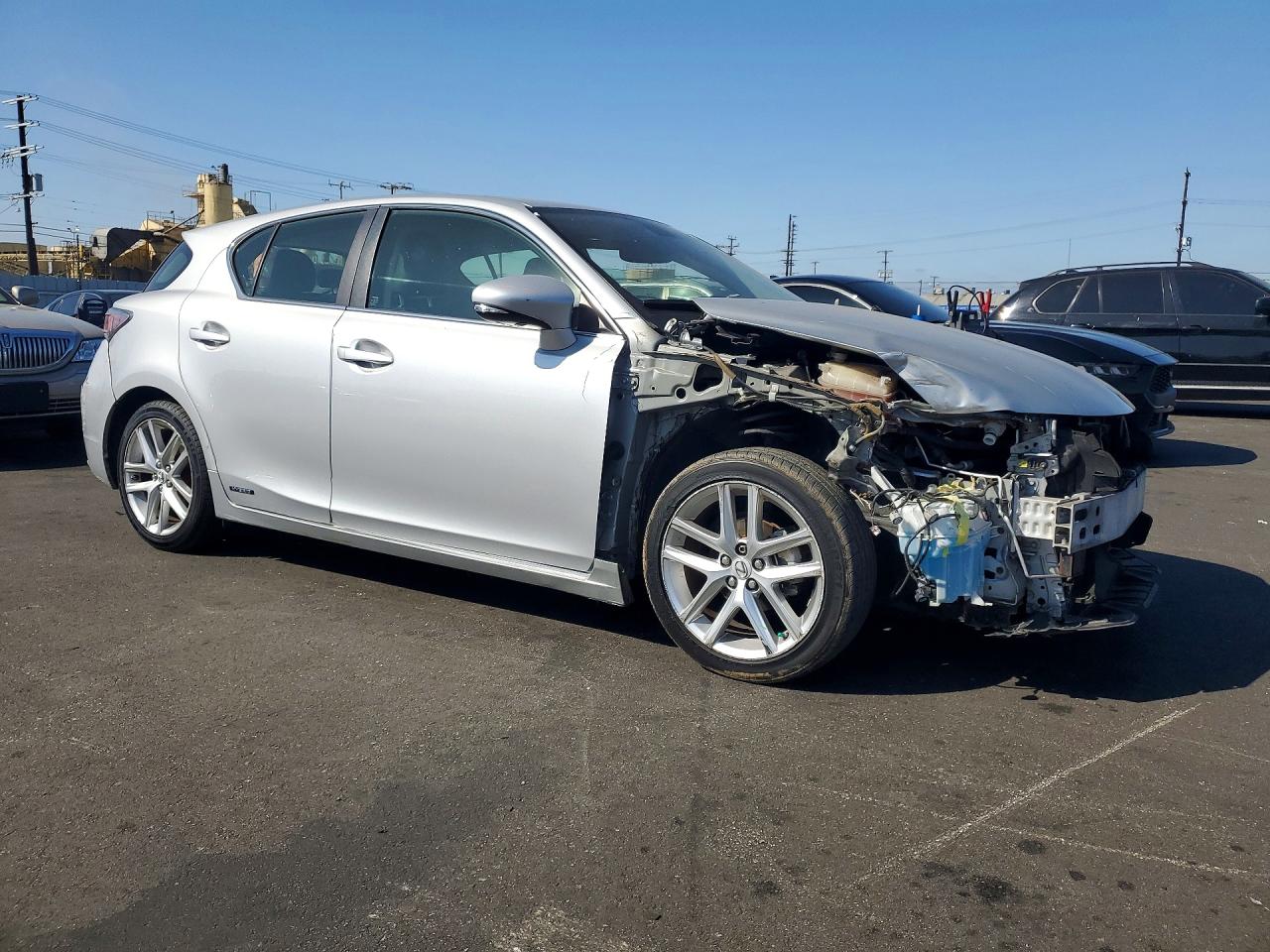 2015 Lexus Ct 200 Silver vin: JTHKD5BH9F2235957