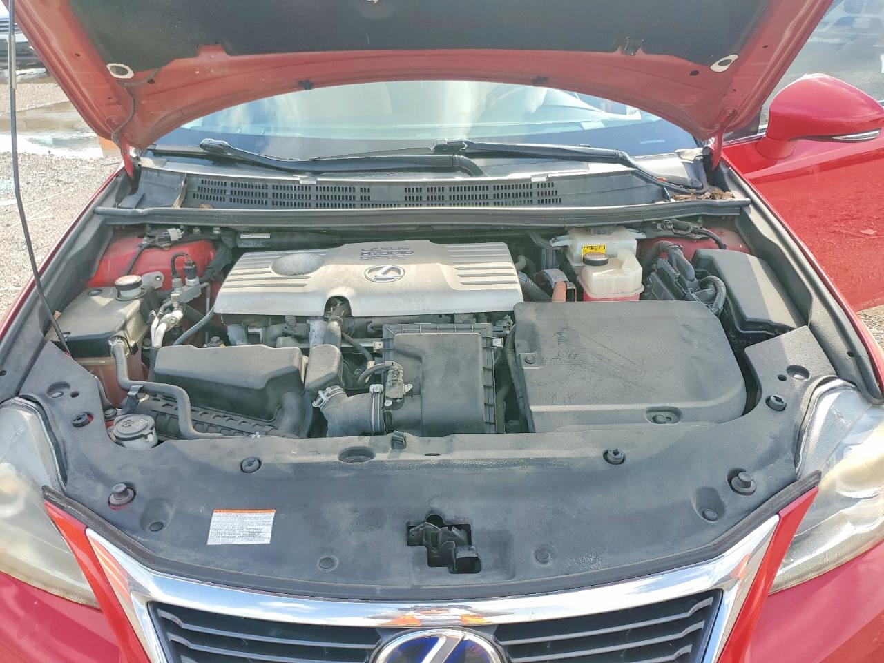 2015 Lexus Ct 200 Red vin: JTHKD5BH9F2245811