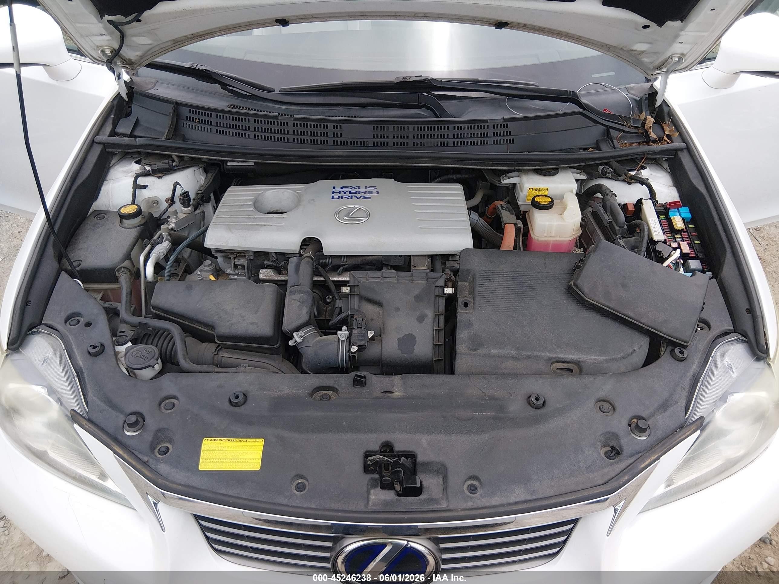 2011 Lexus Ct 200h Premium White vin: JTHKD5BHXB2027726