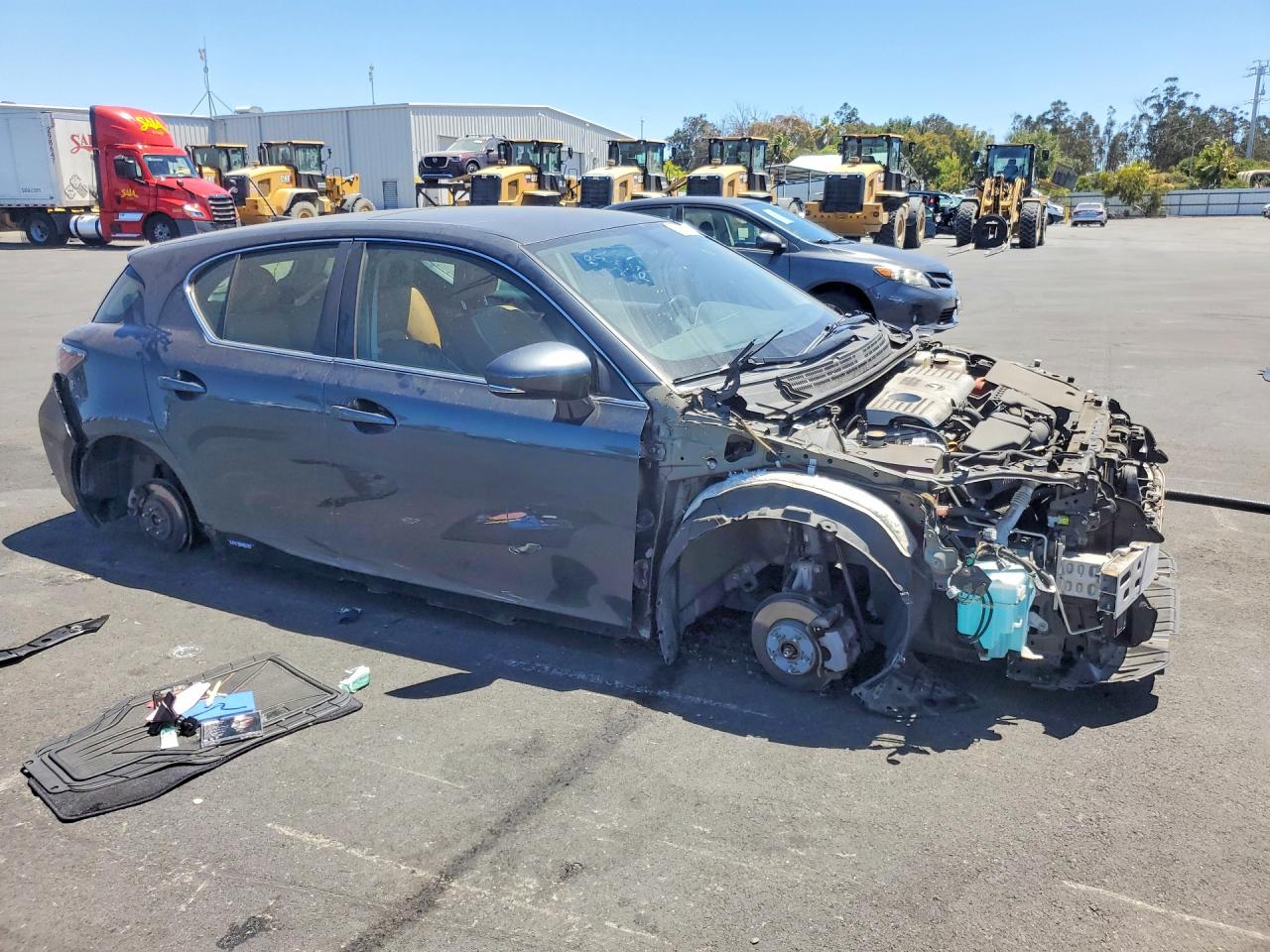 2011 Lexus Ct 200 Угольный vin: JTHKD5BHXB2028973