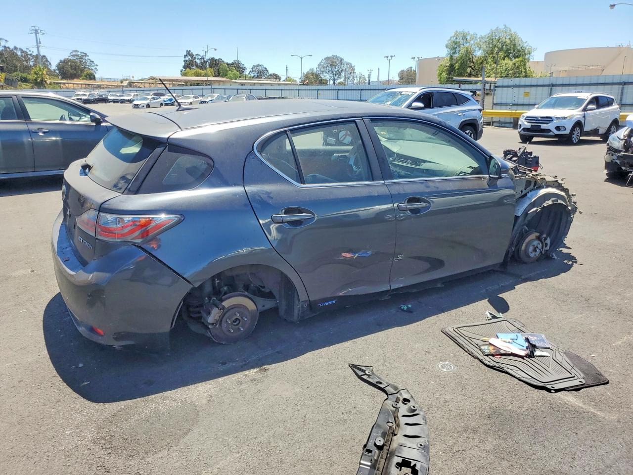2011 Lexus Ct 200 Угольный vin: JTHKD5BHXB2028973