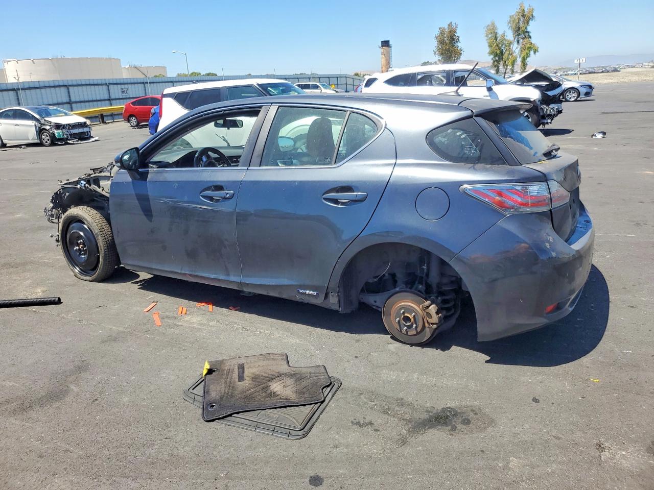 2011 Lexus Ct 200 Угольный vin: JTHKD5BHXB2028973