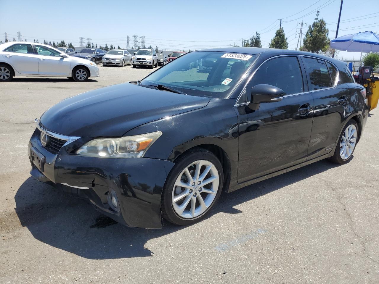 2011 Lexus Ct 200 Черный vin: JTHKD5BHXB2031372