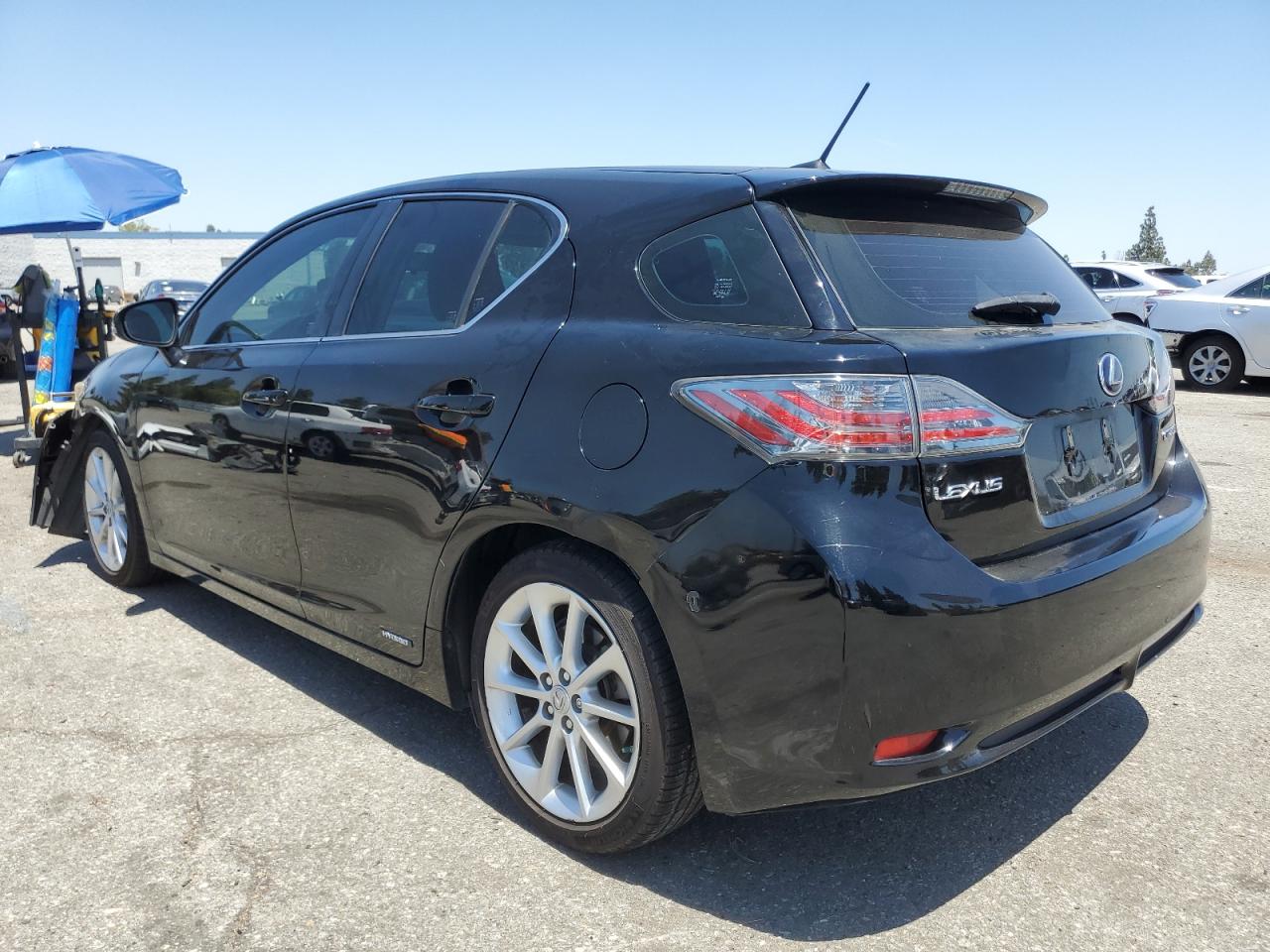 2011 Lexus Ct 200 Черный vin: JTHKD5BHXB2031372