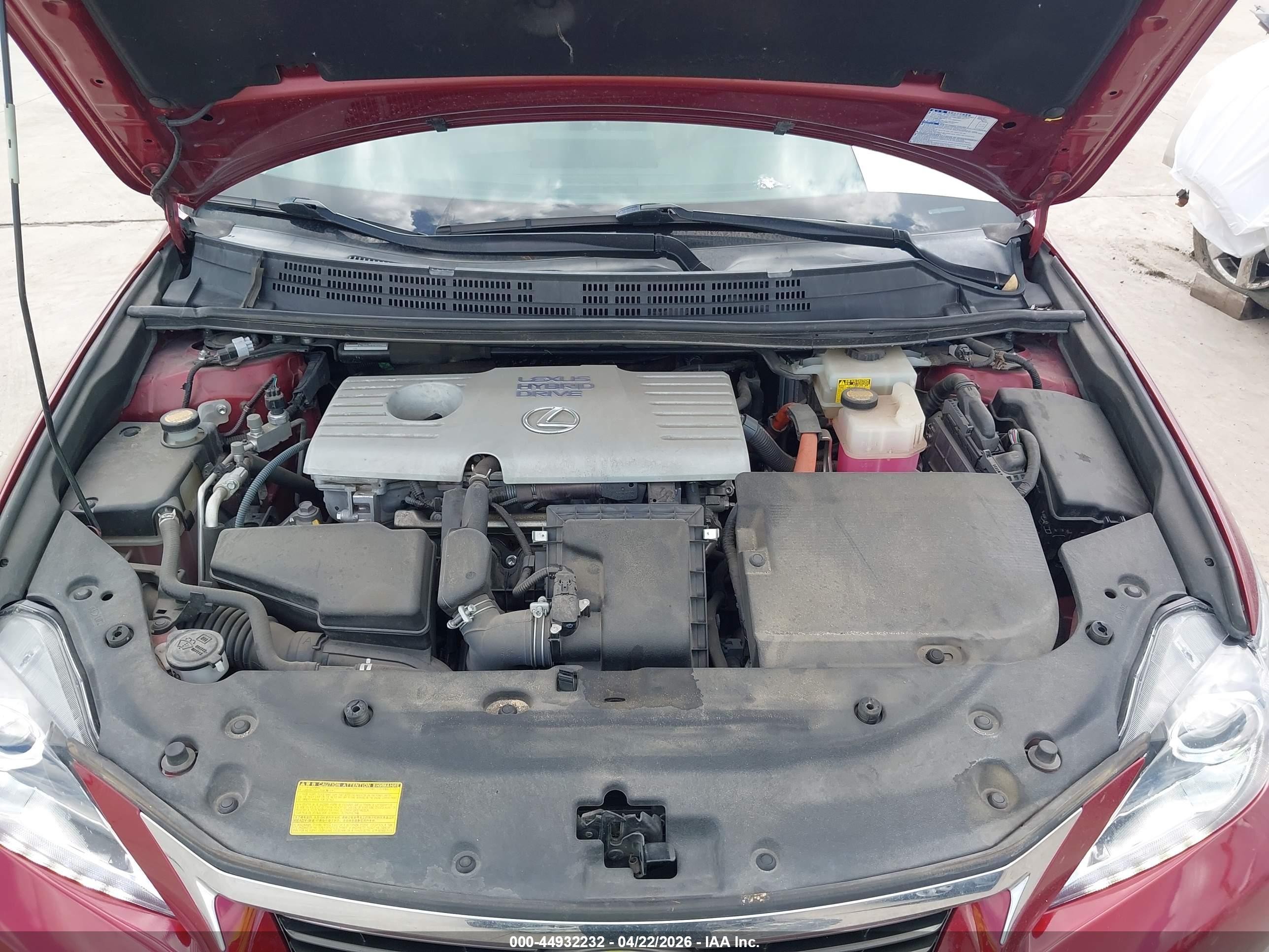 2012 Lexus Ct 200h Premium Red vin: JTHKD5BHXC2074868
