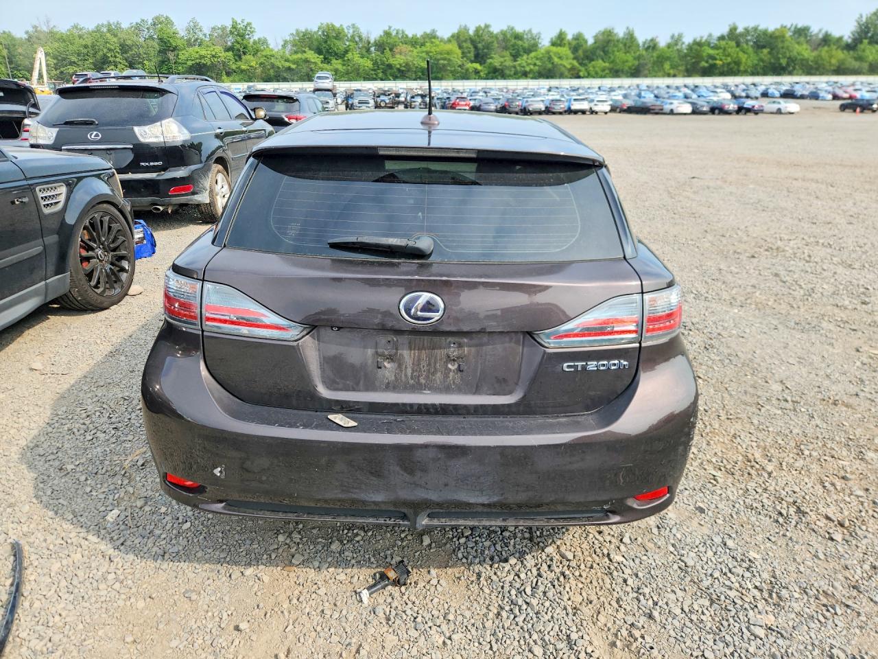 2012 Lexus Ct 200 Gray vin: JTHKD5BHXC2074899