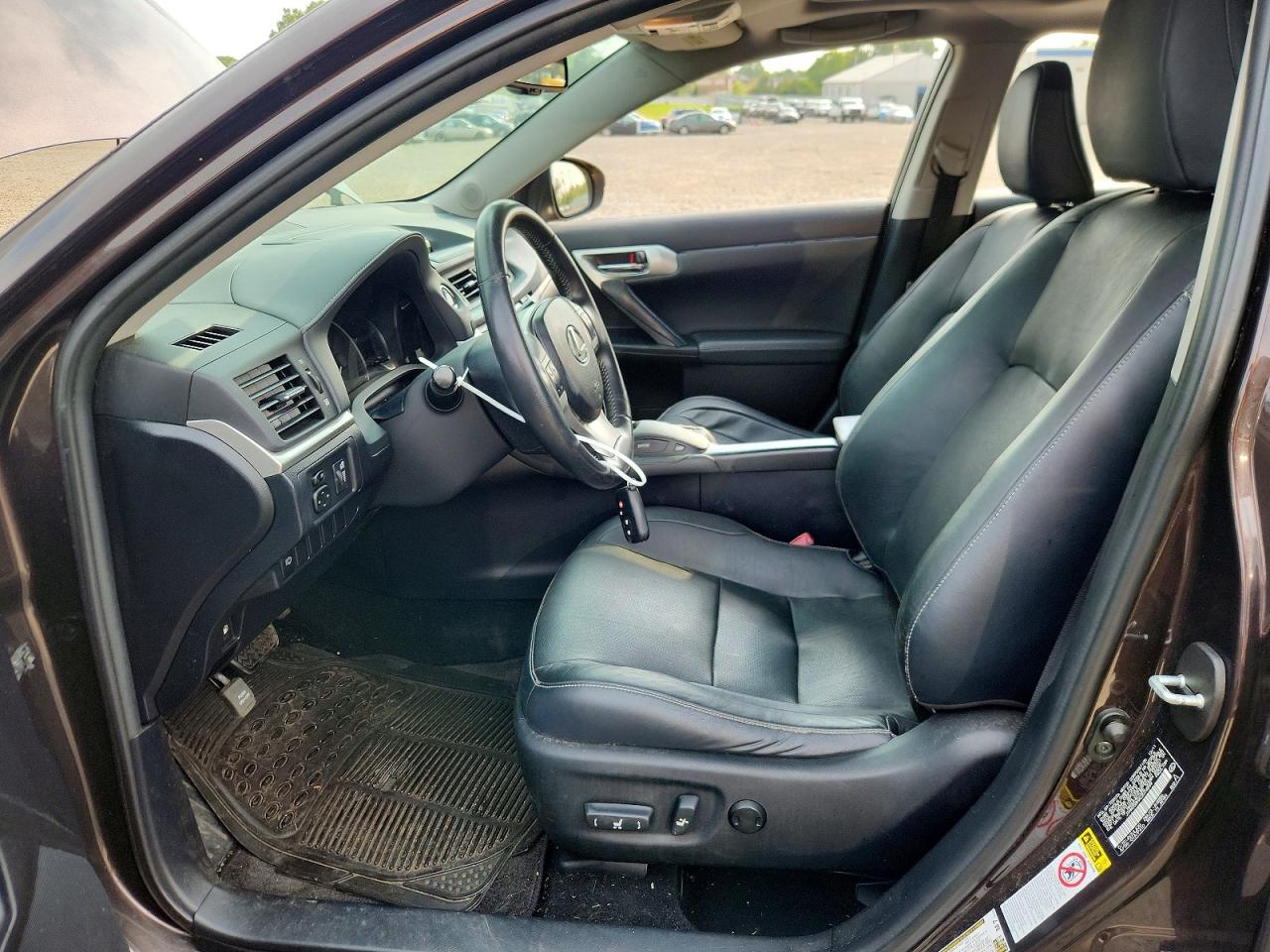 2012 Lexus Ct 200 Gray vin: JTHKD5BHXC2074899