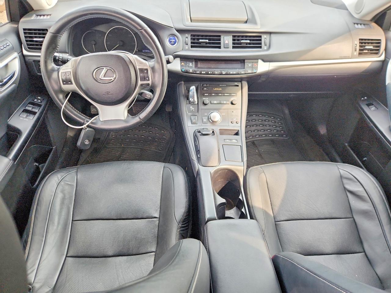 2012 Lexus Ct 200 Gray vin: JTHKD5BHXC2074899