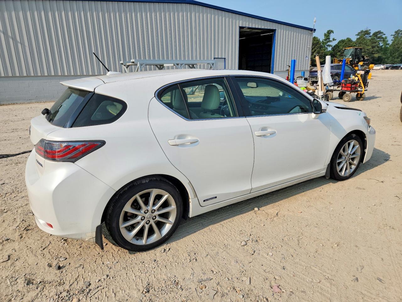 2012 Lexus Ct 200 Белый vin: JTHKD5BHXC2080931