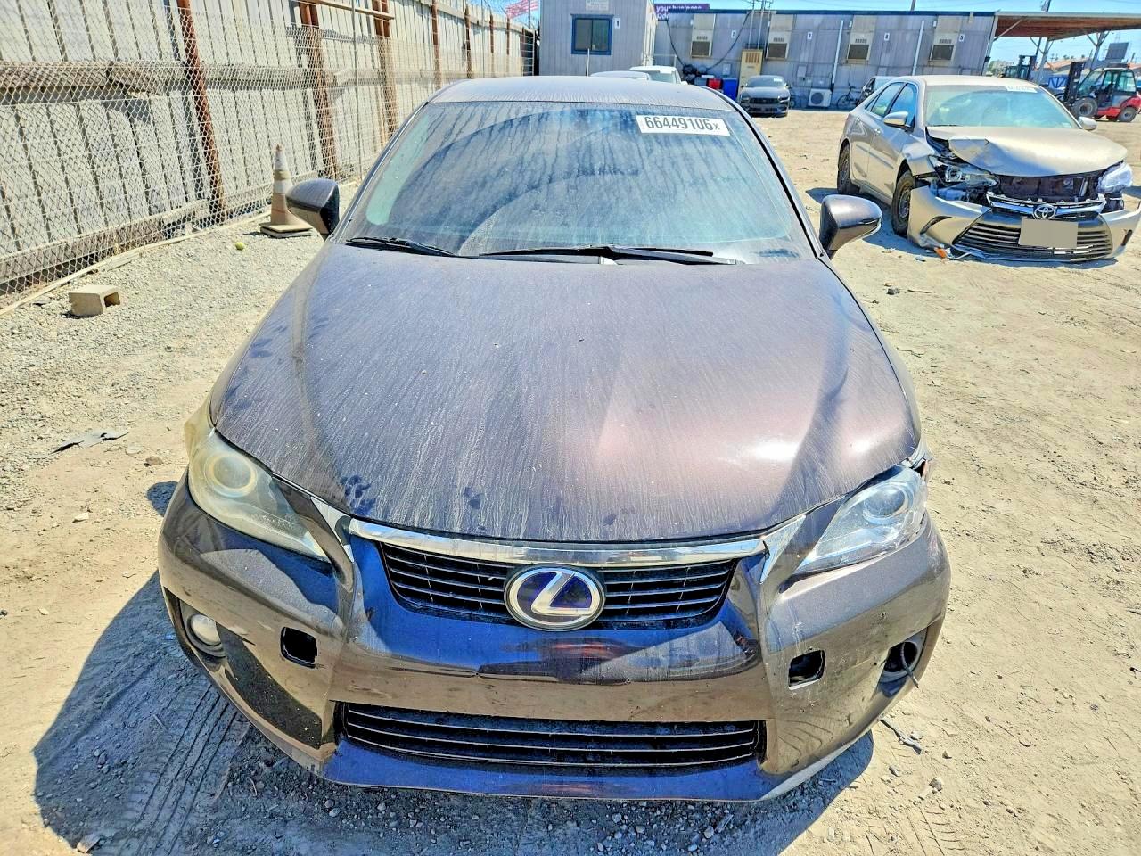 2012 Lexus Ct 200 Brown vin: JTHKD5BHXC2118724