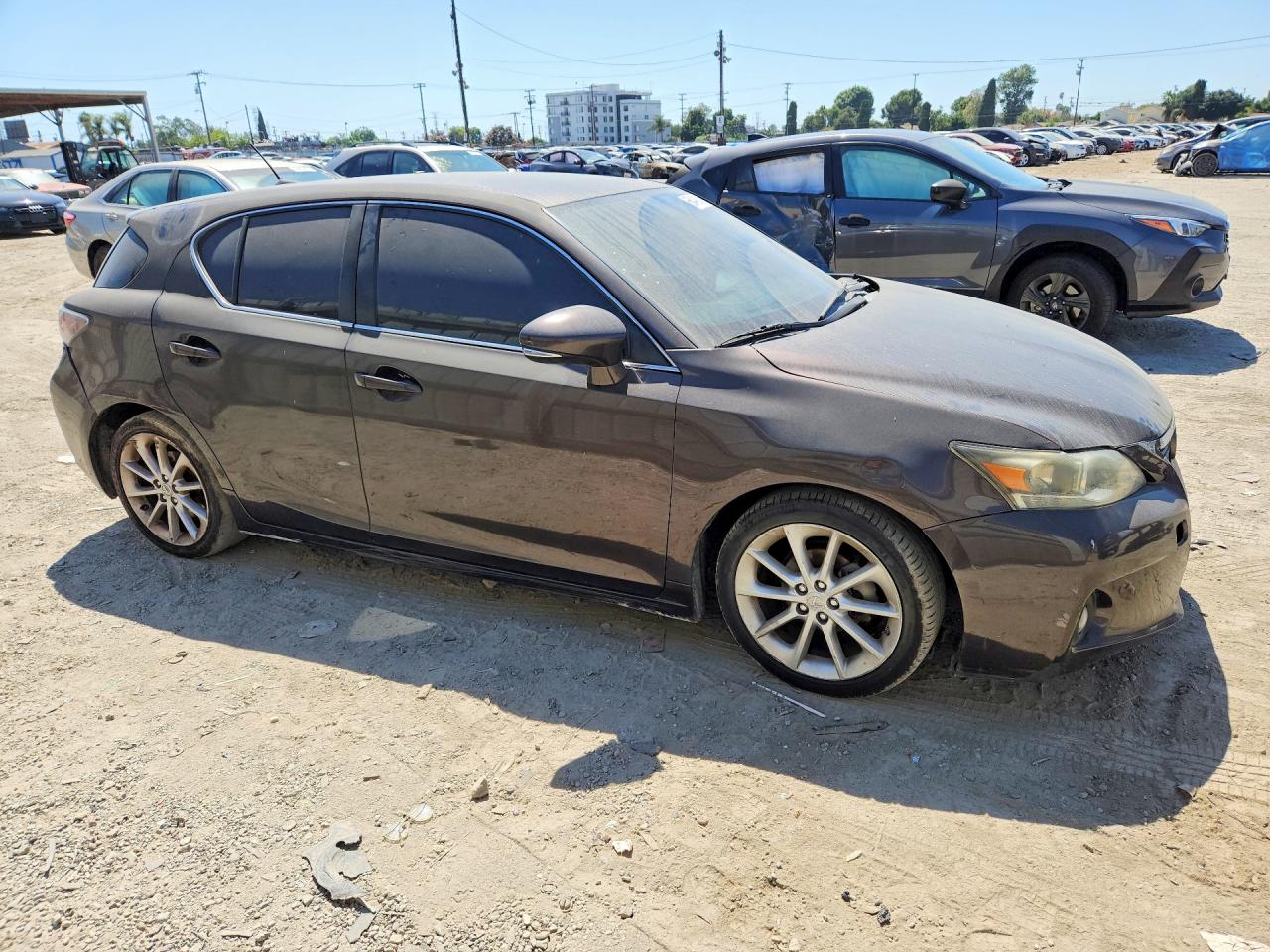 2012 Lexus Ct 200 Brown vin: JTHKD5BHXC2118724