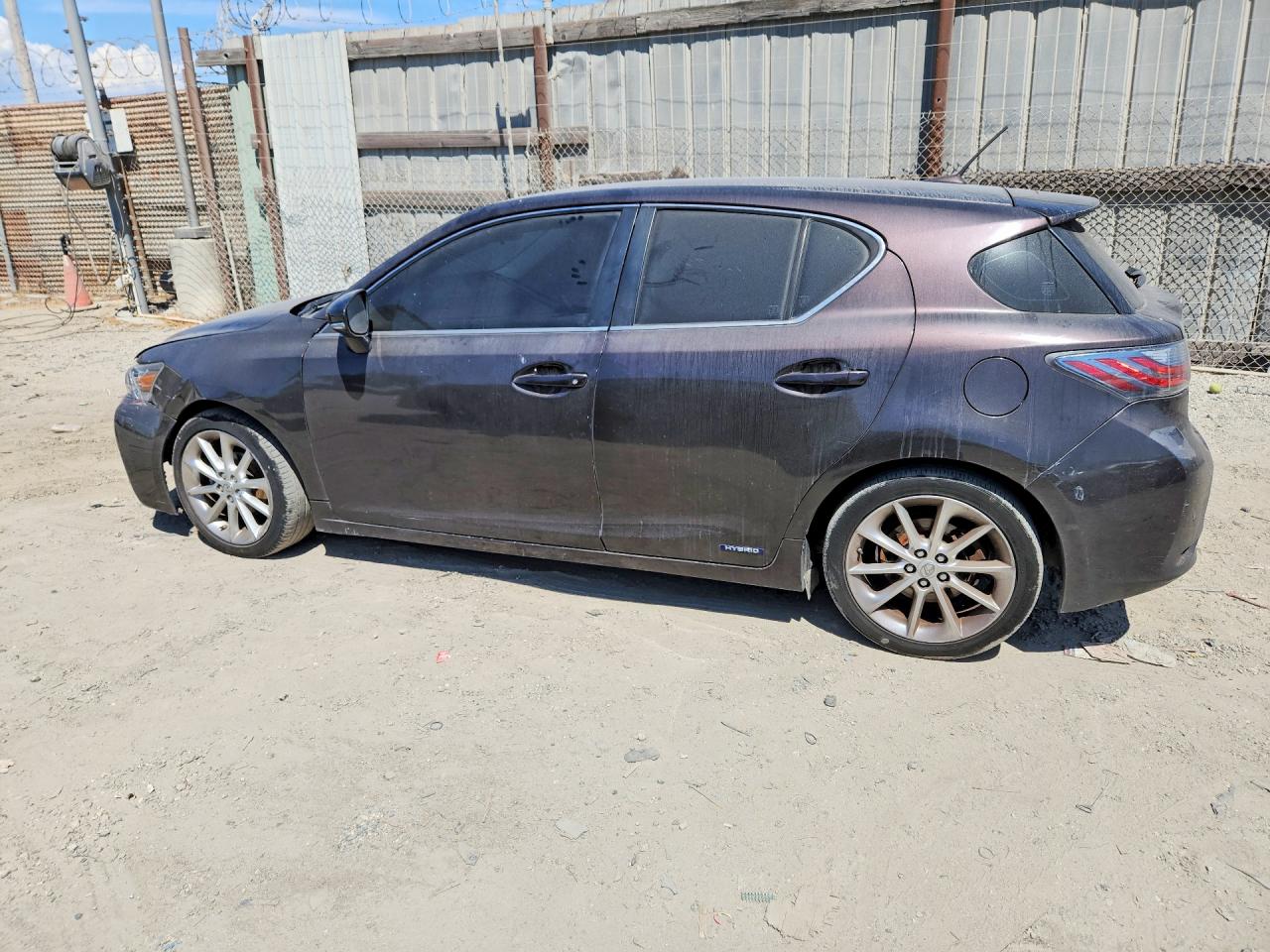 2012 Lexus Ct 200 Brown vin: JTHKD5BHXC2118724