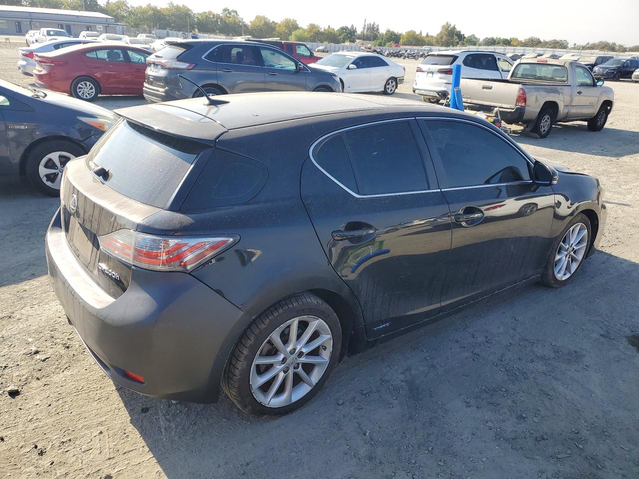 2013 Lexus Ct 200 Black vin: JTHKD5BHXD2131815