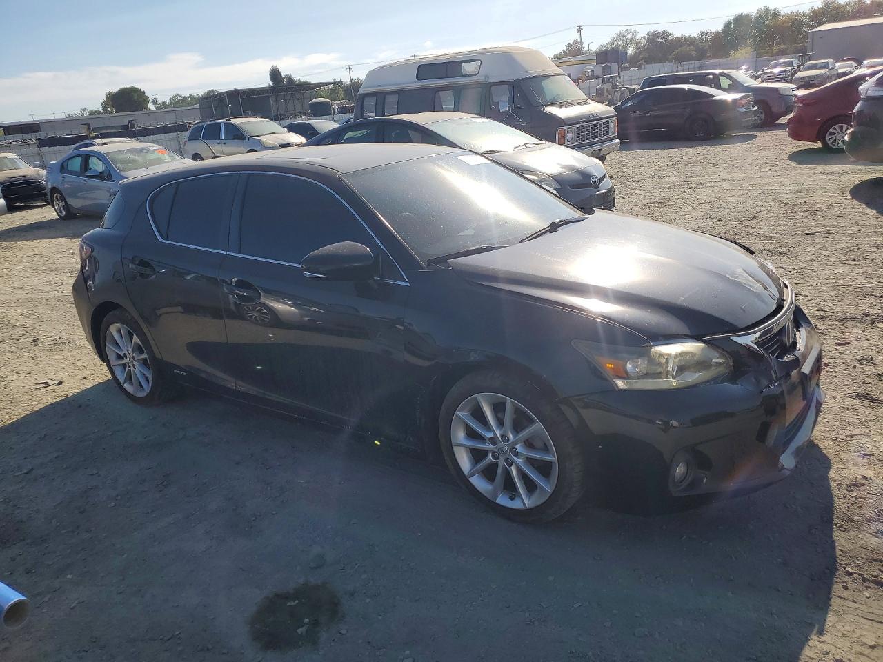2013 Lexus Ct 200 Black vin: JTHKD5BHXD2131815
