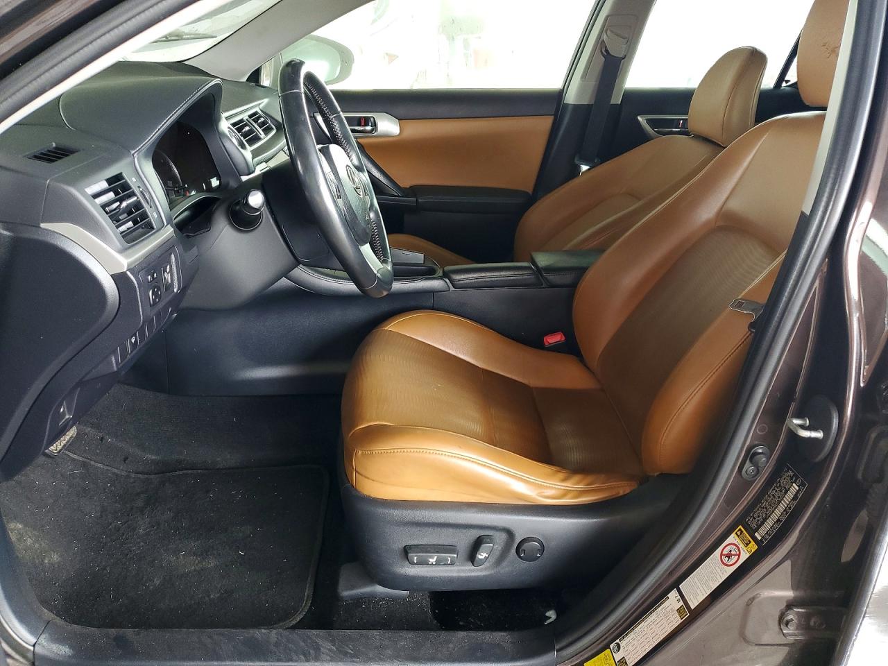 2013 Lexus Ct 200 Gray vin: JTHKD5BHXD2133502