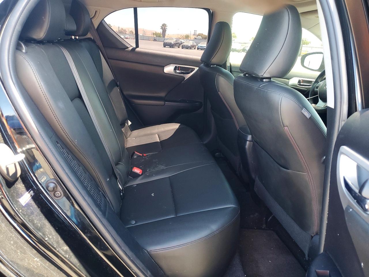 2013 Lexus Ct 200 Black vin: JTHKD5BHXD2134990