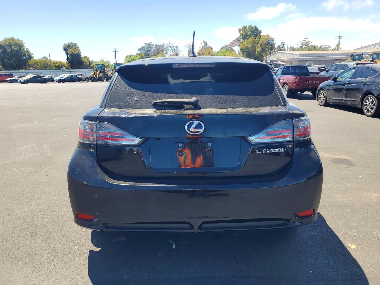 2013 Lexus Ct 200 Black vin: JTHKD5BHXD2134990