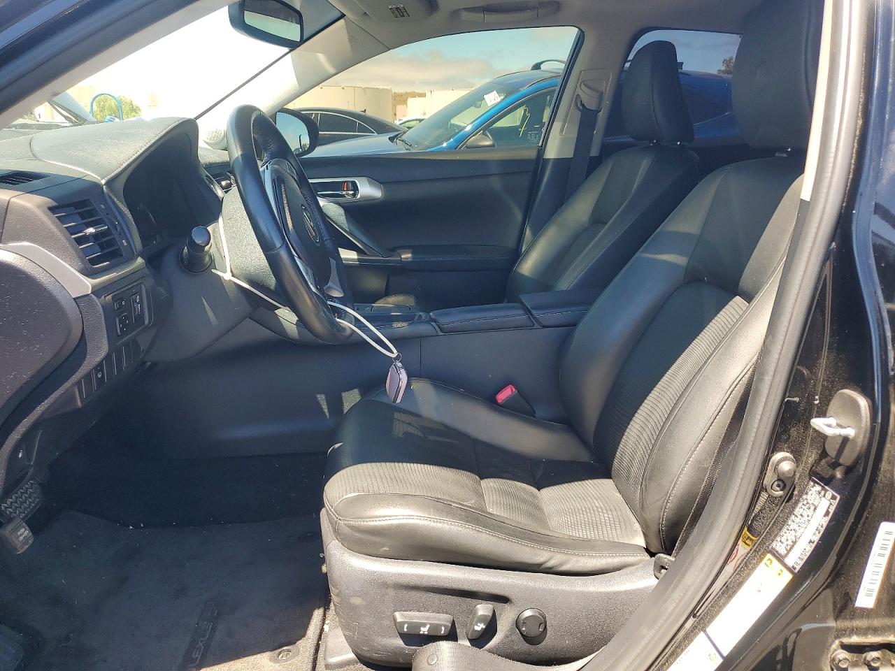 2013 Lexus Ct 200 Black vin: JTHKD5BHXD2134990