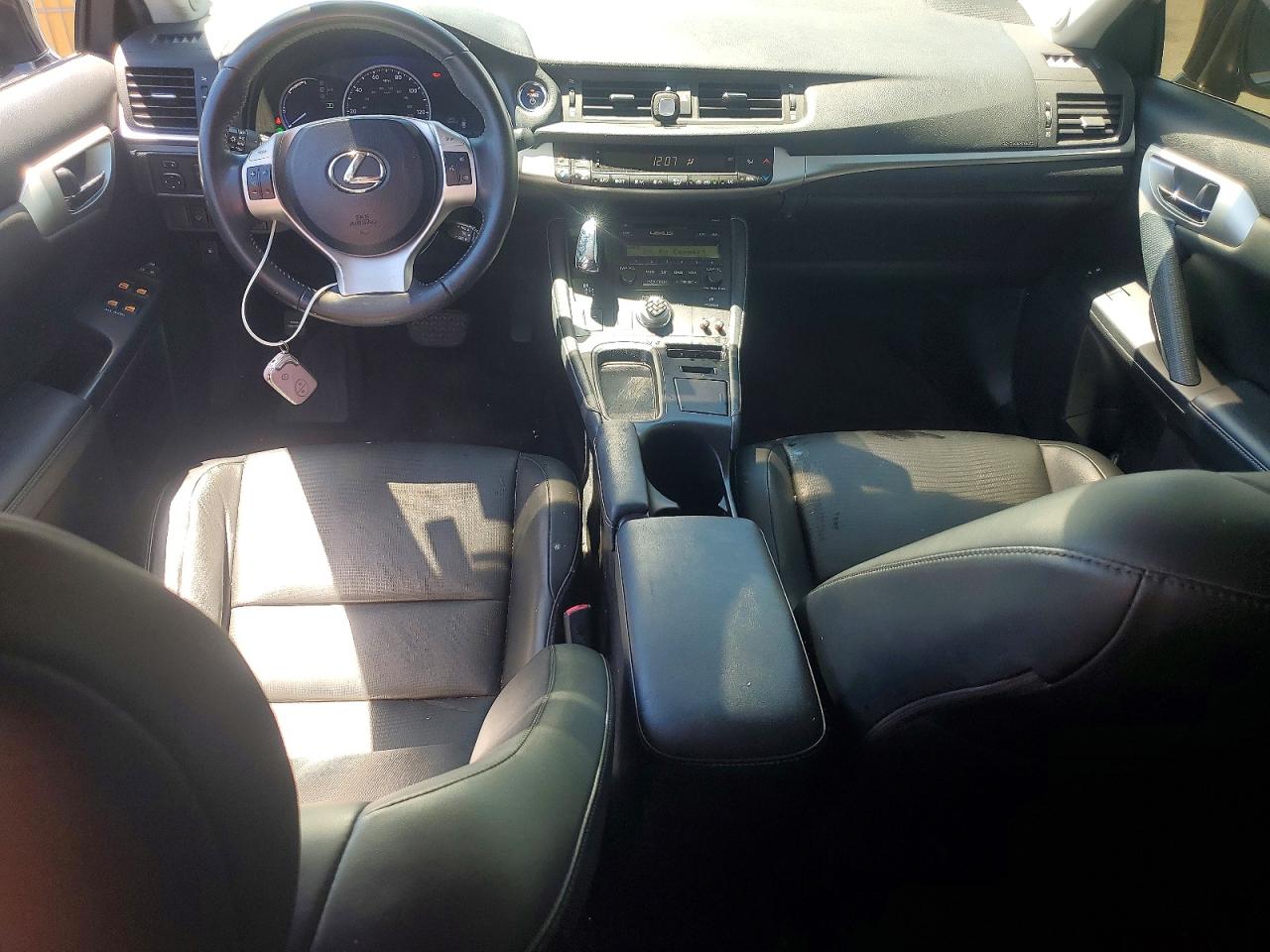 2013 Lexus Ct 200 Black vin: JTHKD5BHXD2134990