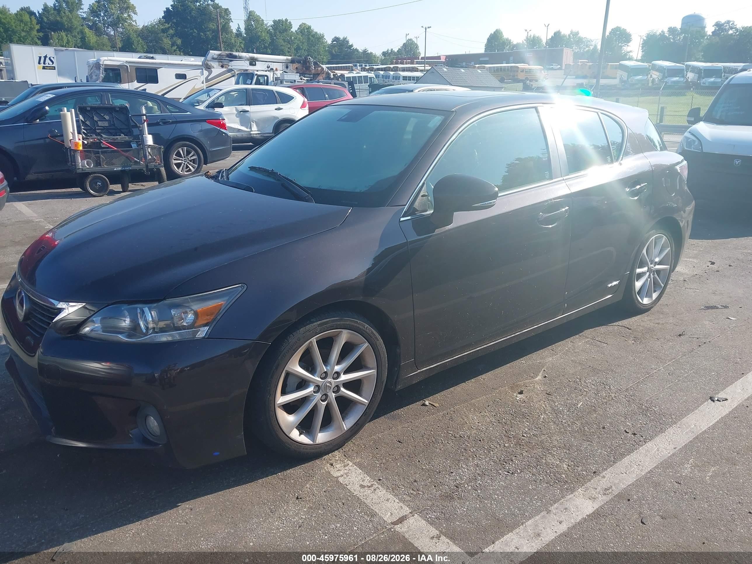 2013 Lexus Ct 200h Коричневый vin: JTHKD5BHXD2142748