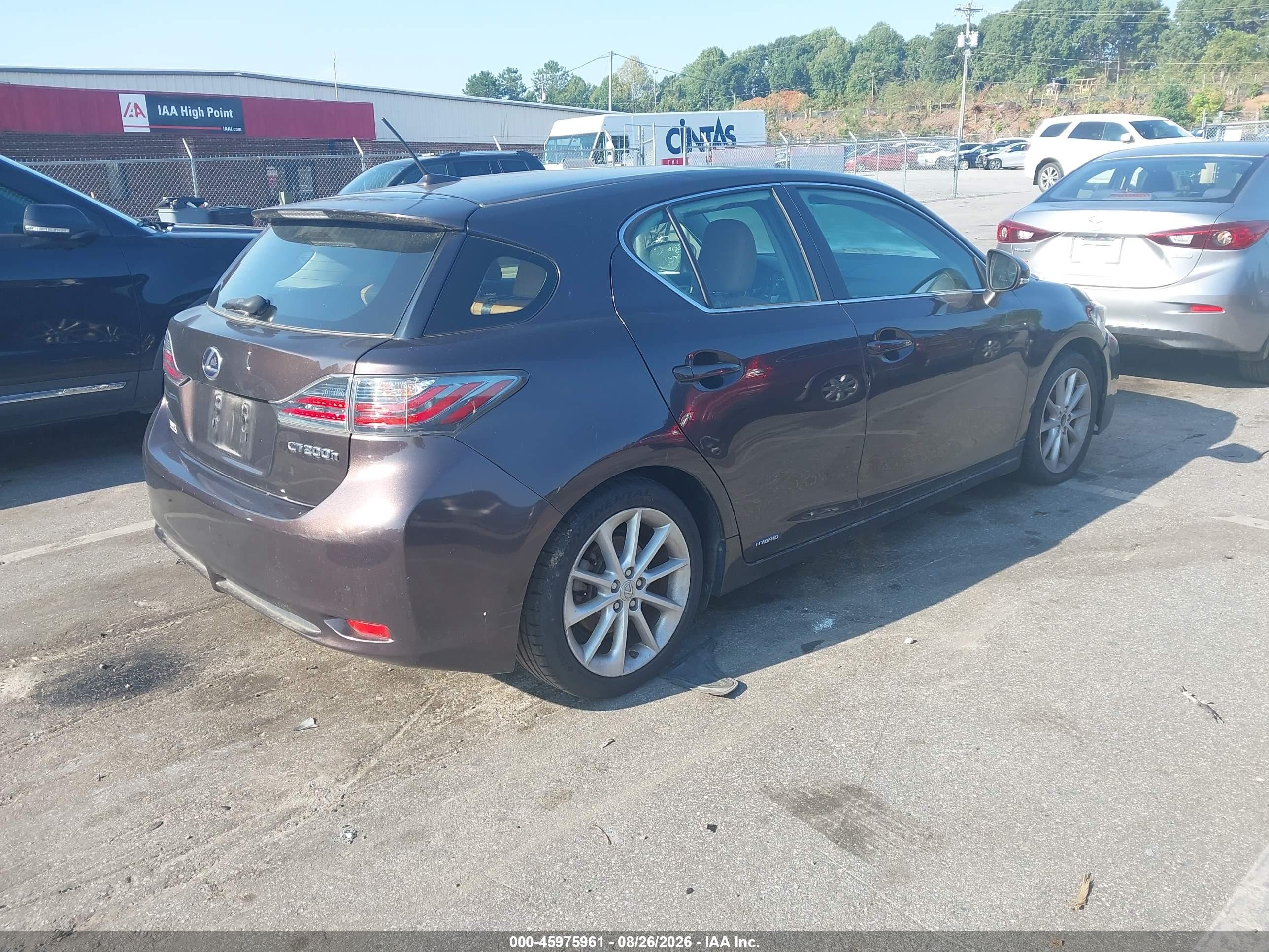 2013 Lexus Ct 200h Коричневый vin: JTHKD5BHXD2142748